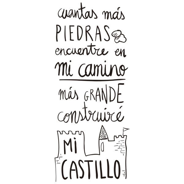 Vinilos Infantiles: Construiré mi Castillo