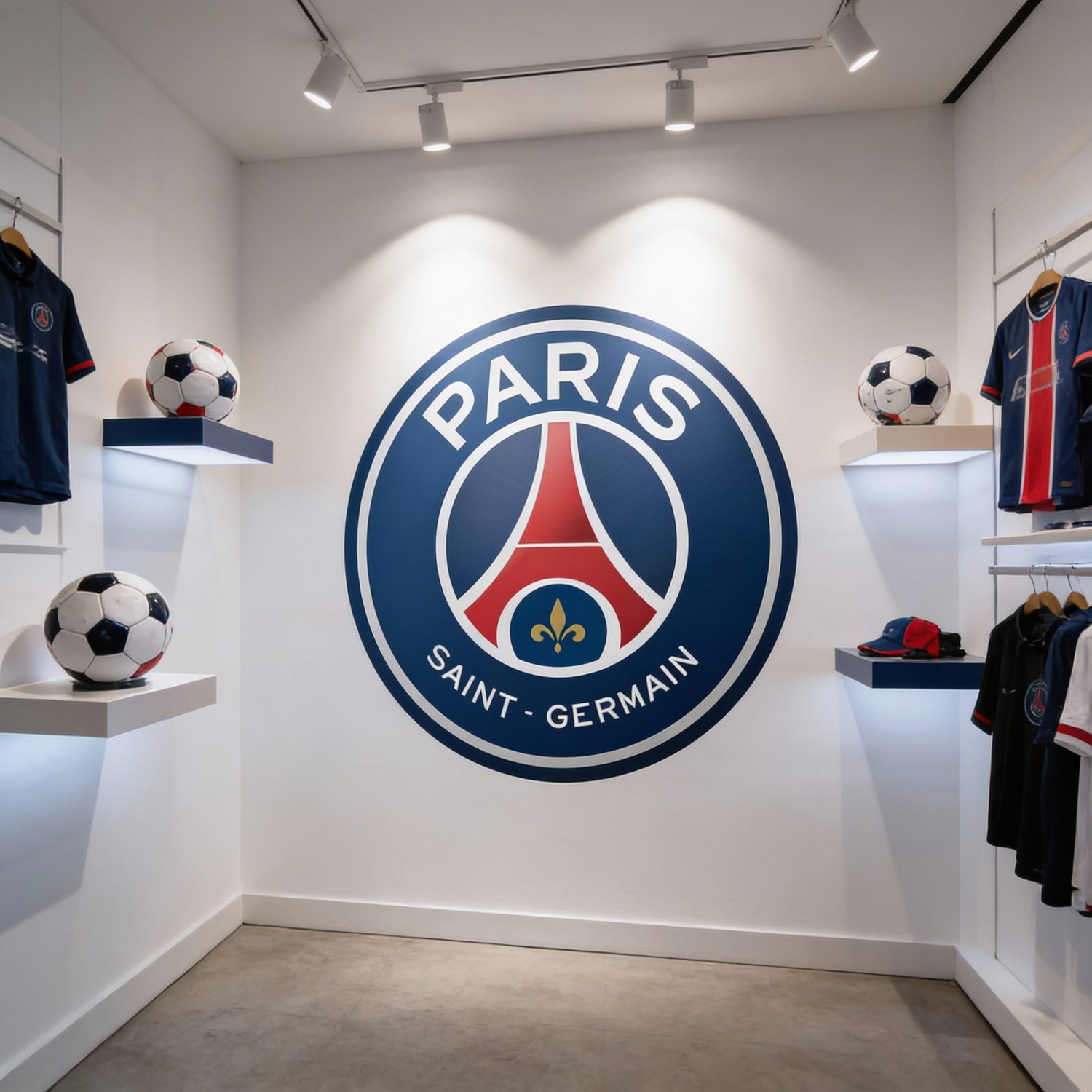 Vinilos Decorativos: Escudo Paris Saint Germain