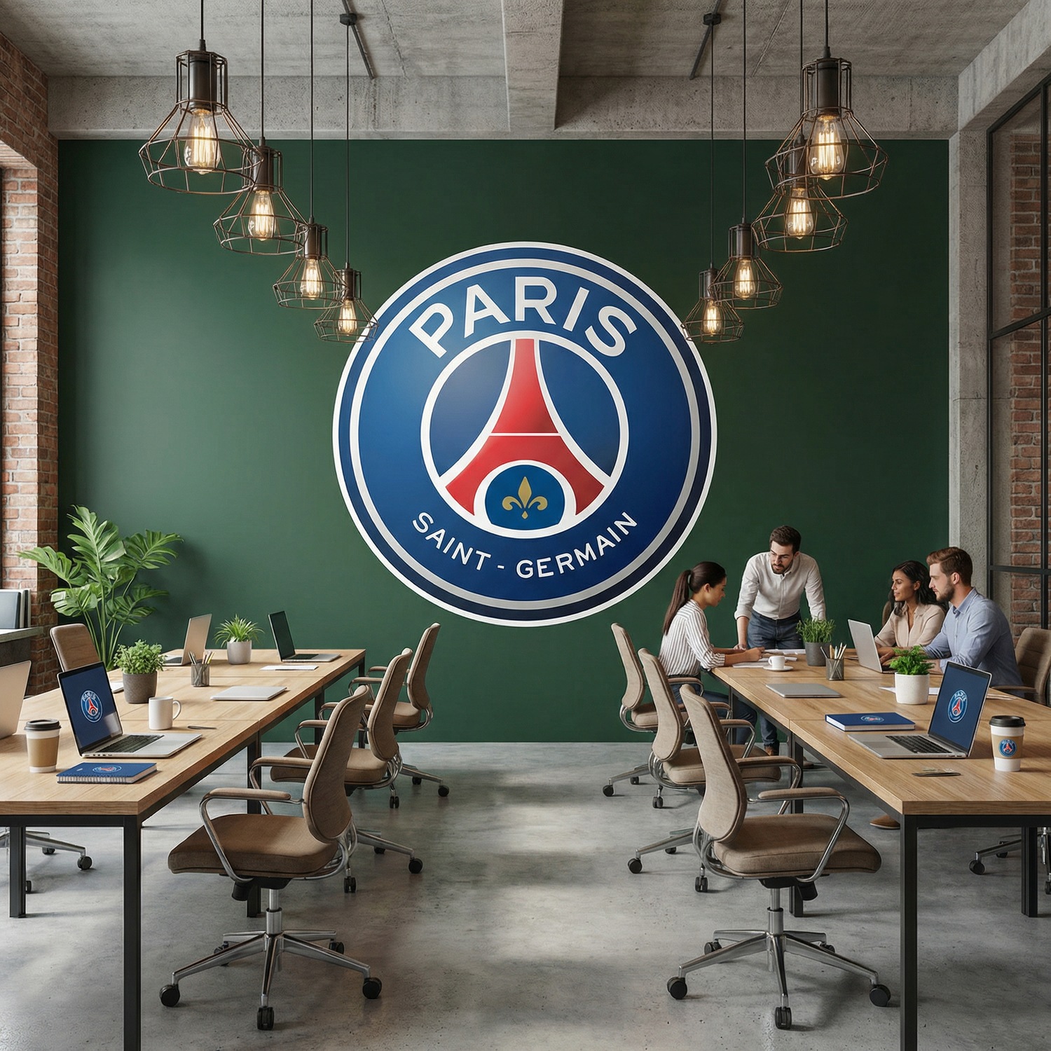 Vinilos Decorativos: Escudo Paris Saint Germain