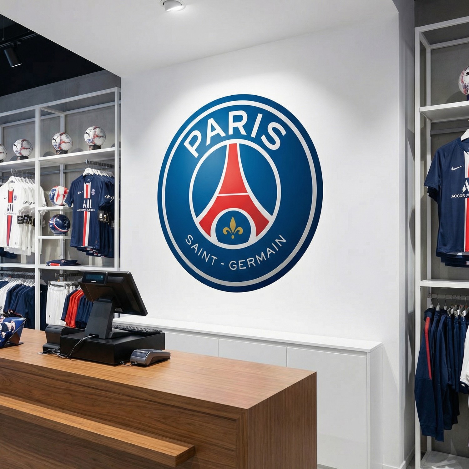 Vinilos Decorativos: Escudo PSG