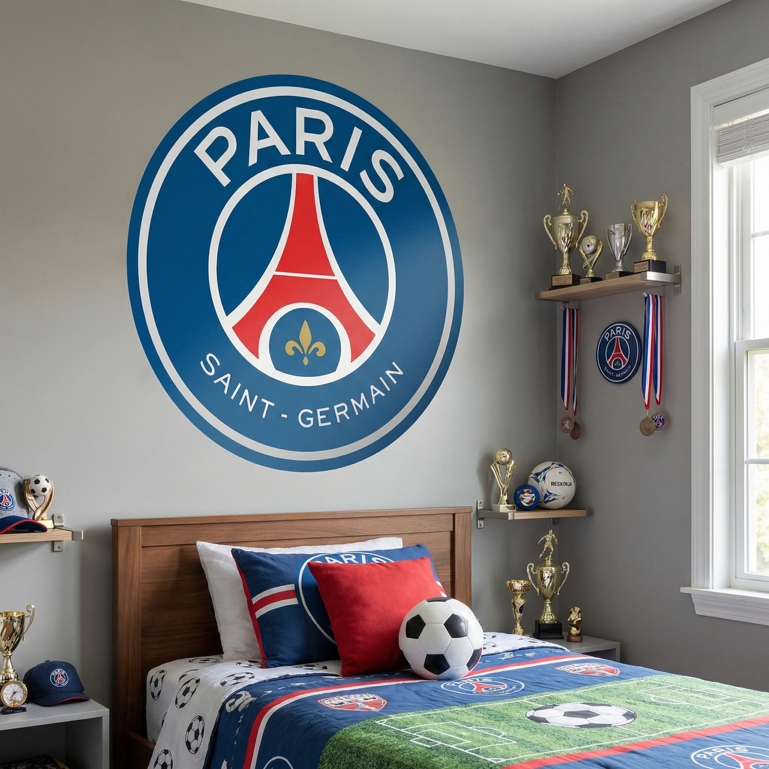 Vinilos Decorativos: Escudo PSG