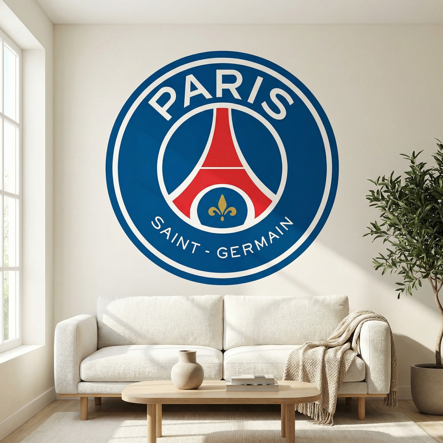 Vinilos Decorativos: Escudo PSG
