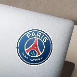 Vinilos Decorativos: Escudo PSG de Paris 4