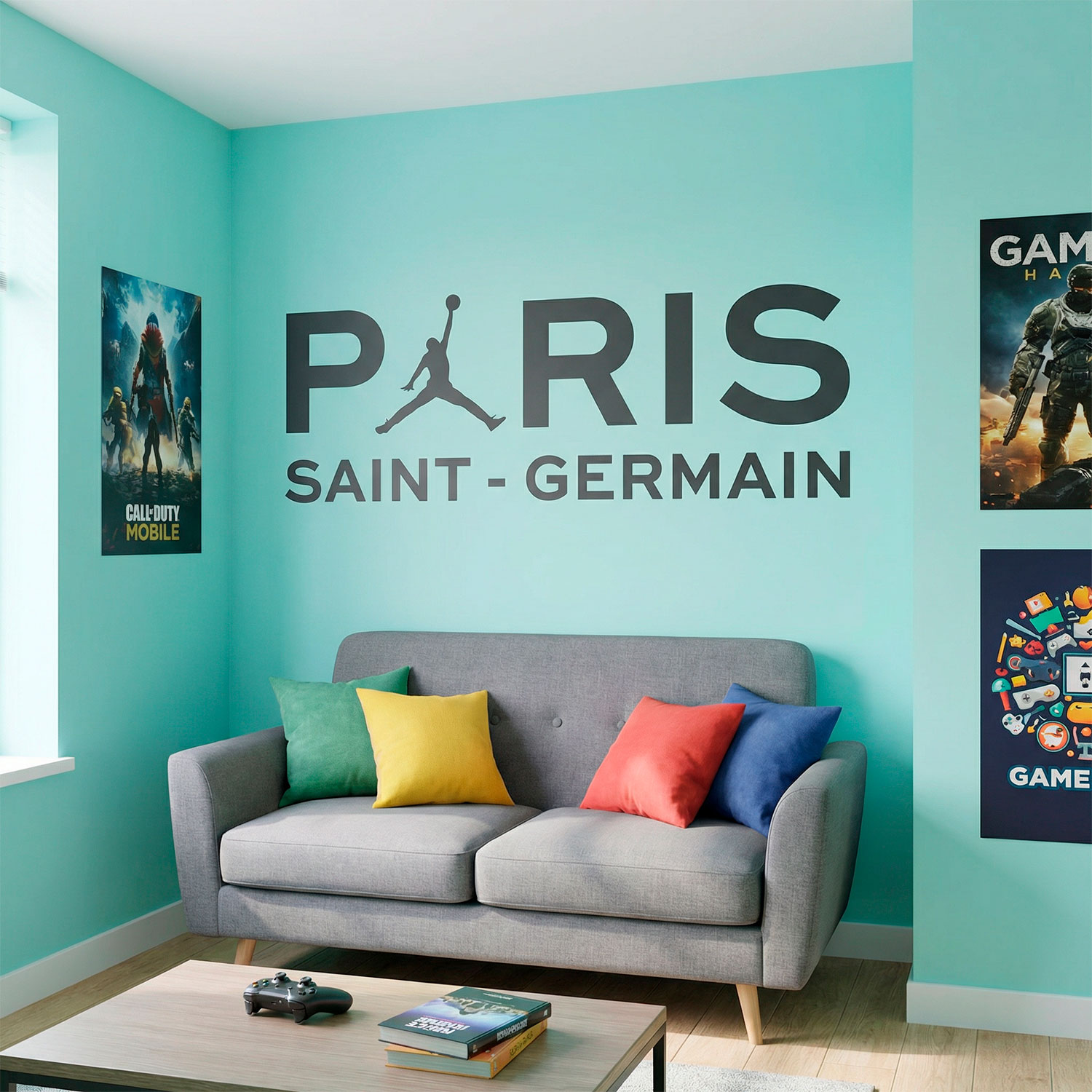 Vinilos Decorativos: PSG Jordan 