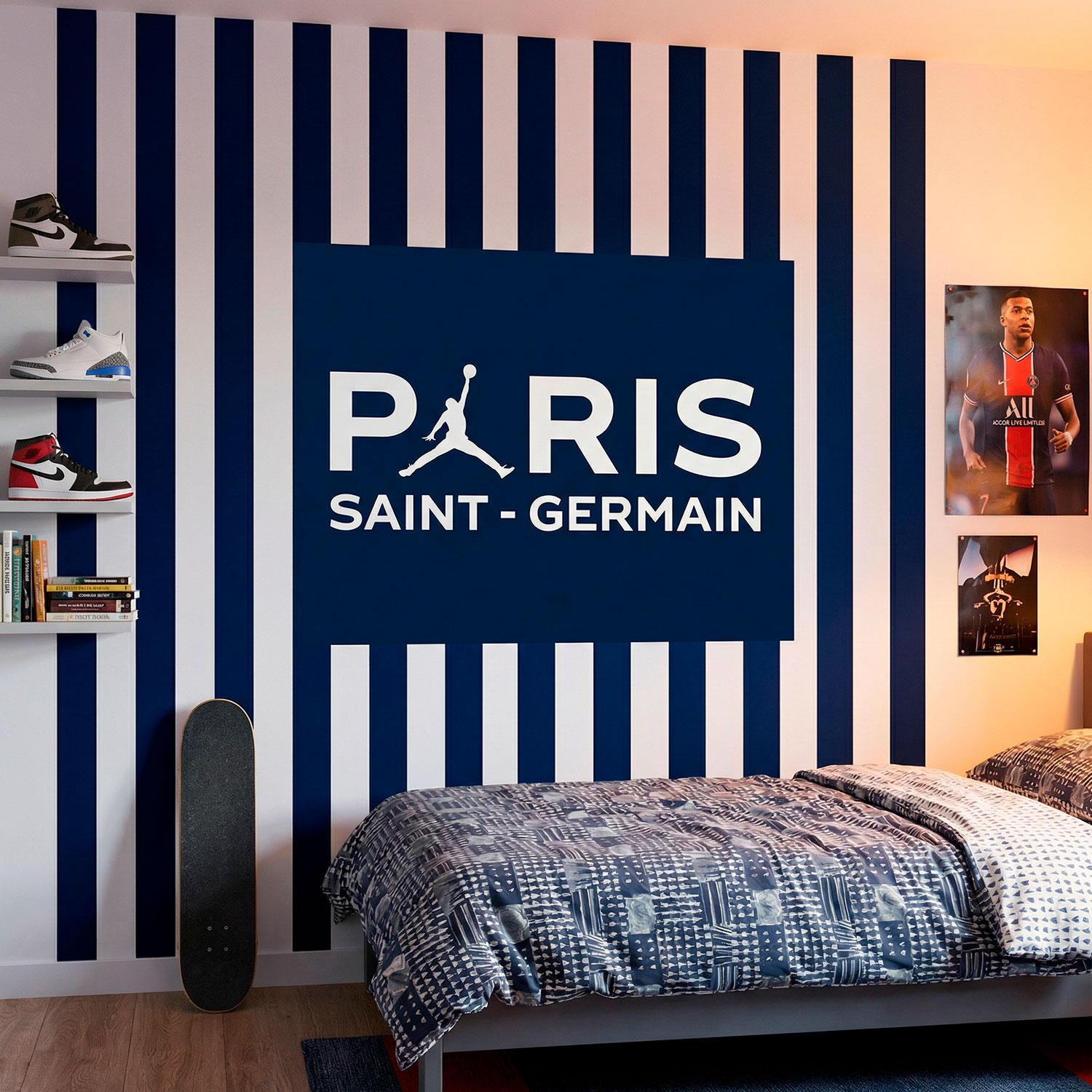 Vinilos Decorativos: PSG Jordan 
