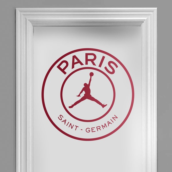 Vinilos Decorativos: Escudo Jordan PSG