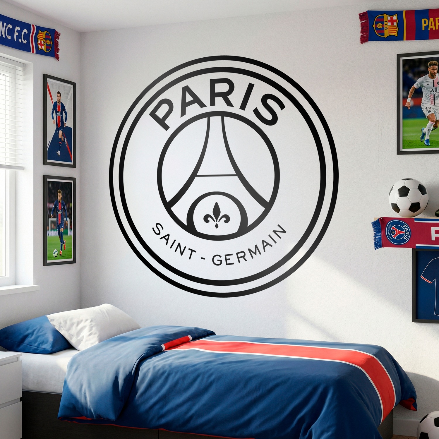 Vinilos Decorativos: Escudo Paris Saint-Germain Football Club