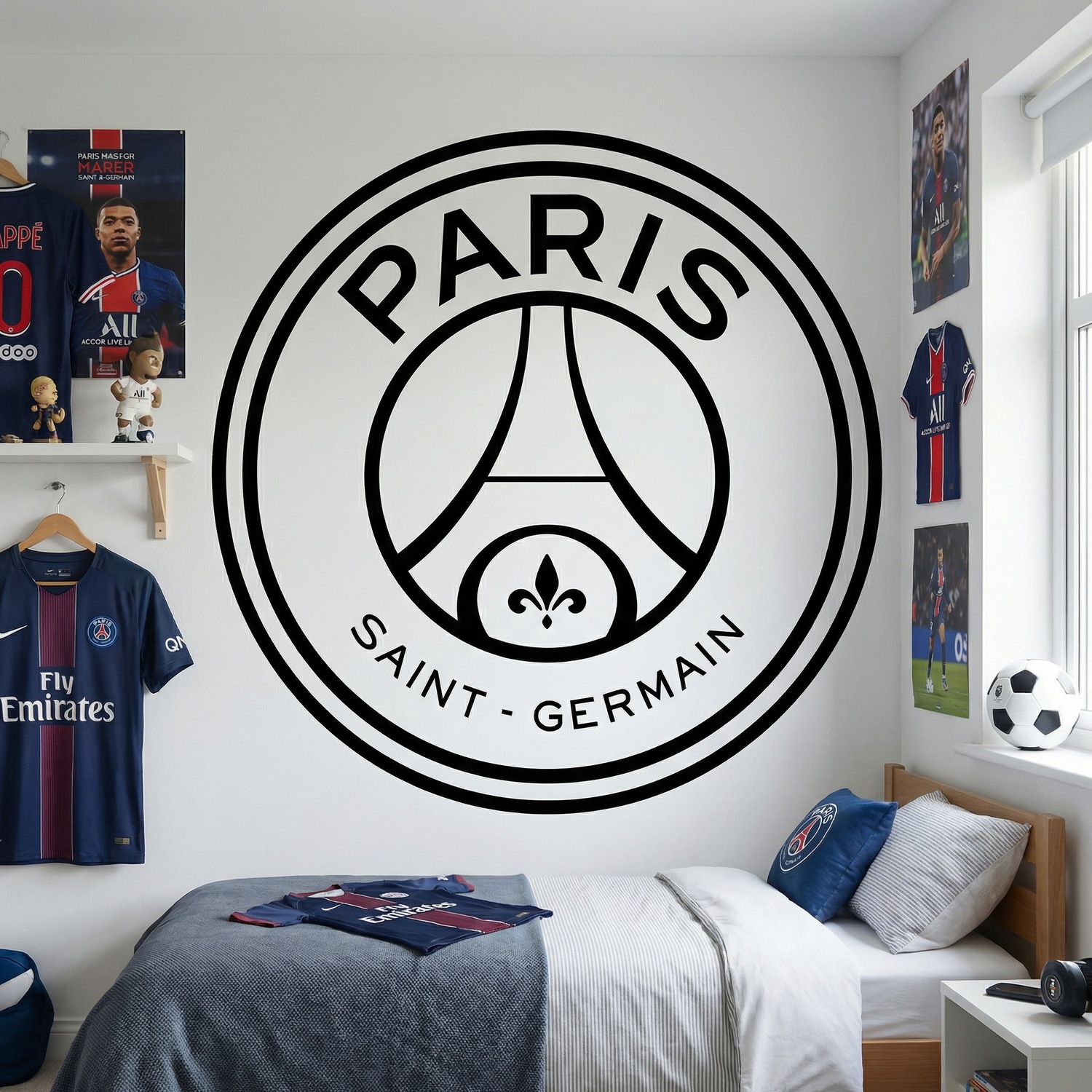 Vinilos Decorativos: Escudo Paris Saint-Germain Football Club