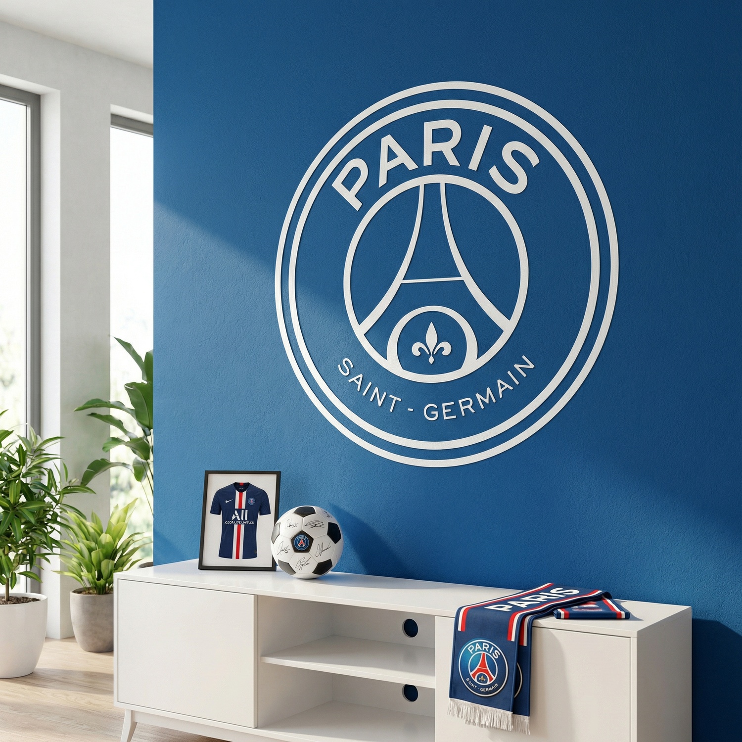 Vinilos Decorativos: Escudo Paris Saint-Germain Football Club