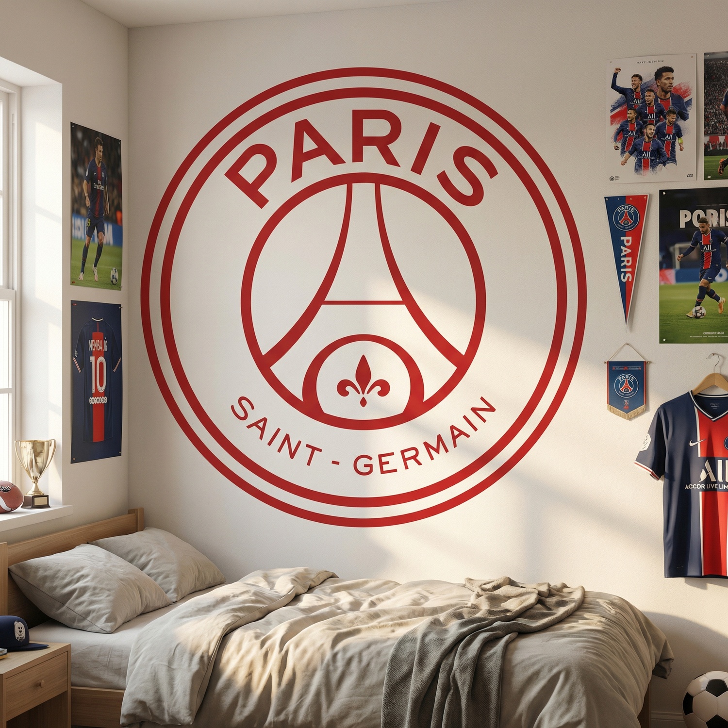 Vinilos Decorativos: Escudo Paris Saint-Germain Football Club