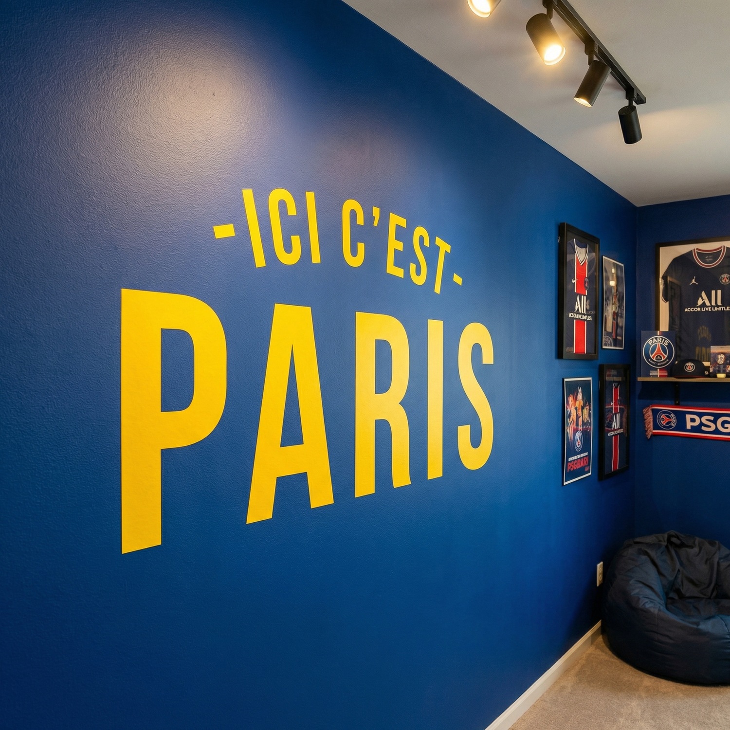 Vinilos Decorativos: PSG Ici c&acute;est Paris