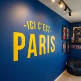 Vinilos Decorativos: PSG Ici c&acute;est Paris 17