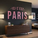 Vinilos Decorativos: PSG Ici c&acute;est Paris 19