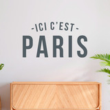 Vinilos Decorativos: PSG Ici c´est Paris 4