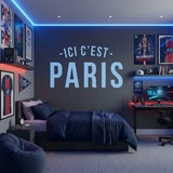Vinilos Decorativos: PSG Ici c&acute;est Paris 6