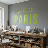 Vinilos Decorativos: PSG Ici c&acute;est Paris 7