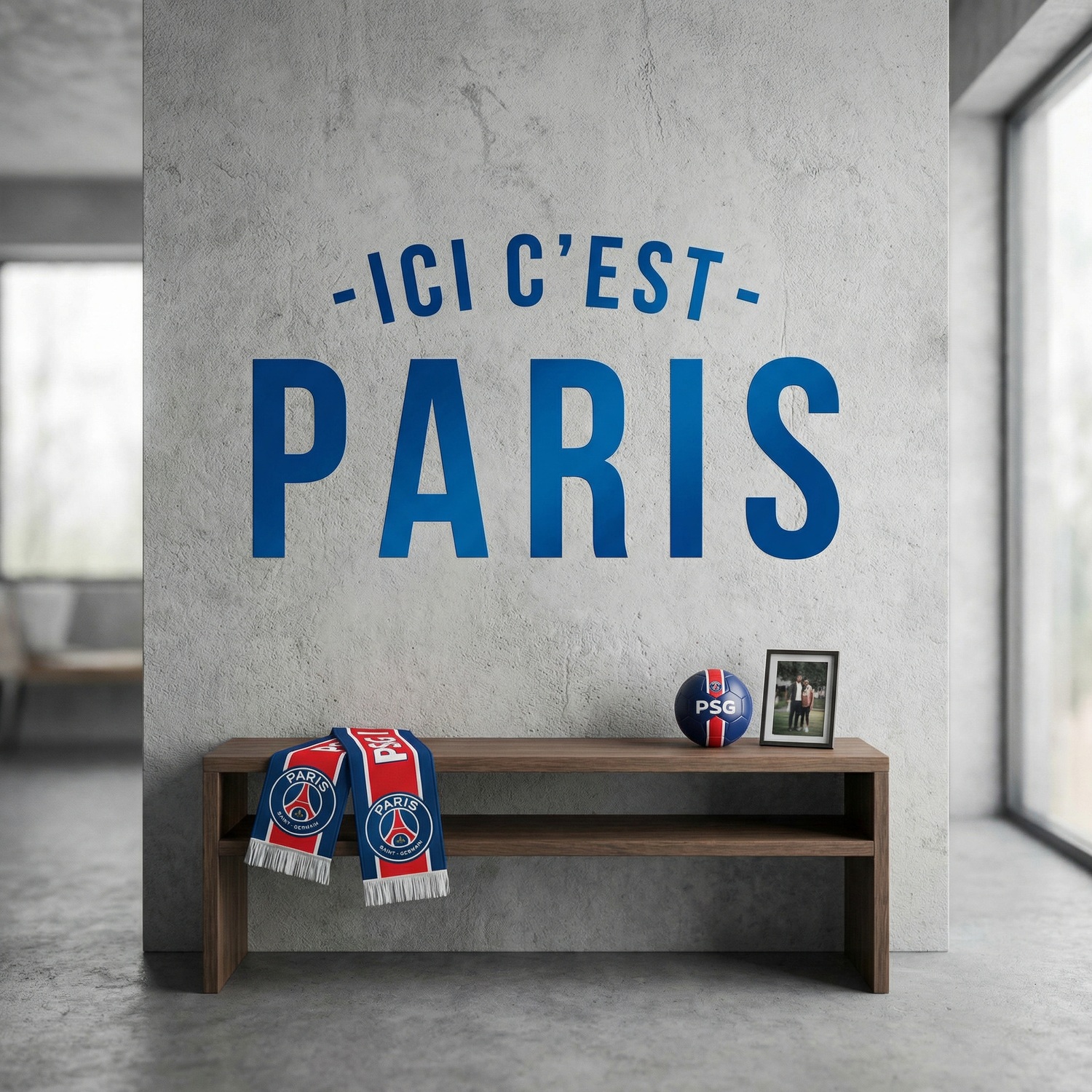 Vinilos Decorativos: PSG Ici c&acute;est Paris