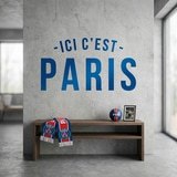 Vinilos Decorativos: PSG Ici c&acute;est Paris 8