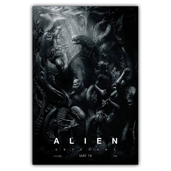 Vinilos Decorativos: Póster adhesivo Alien Covenant