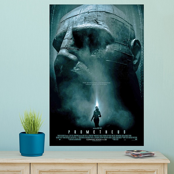 Vinilos Decorativos: Póster adhesivo Alien Prometheus