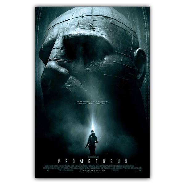 Vinilos Decorativos: Póster adhesivo Alien Prometheus