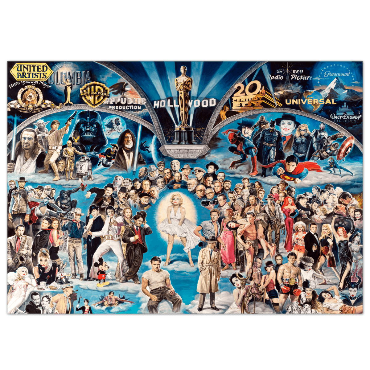 Vinilos Decorativos: P&oacute;ster adhesivo Hollywood