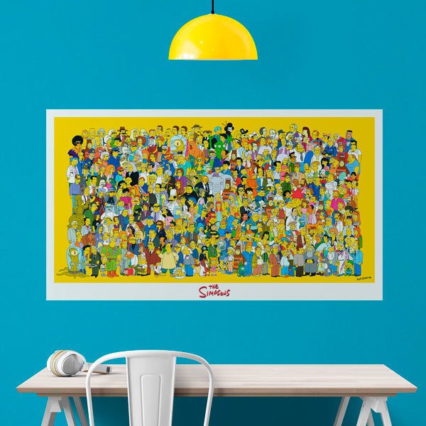 Vinilos Decorativos: Personajes Simpson