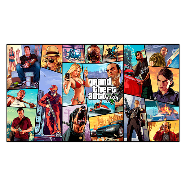 Vinilos Decorativos: Grand theft auto V