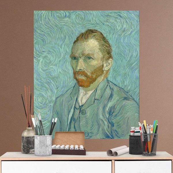 Vinilos Decorativos: Retrato de Van Gogh