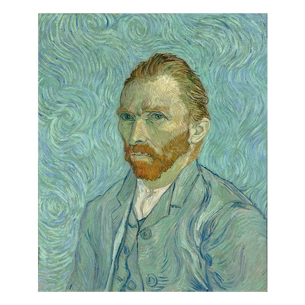 Vinilos Decorativos: Retrato de Van Gogh