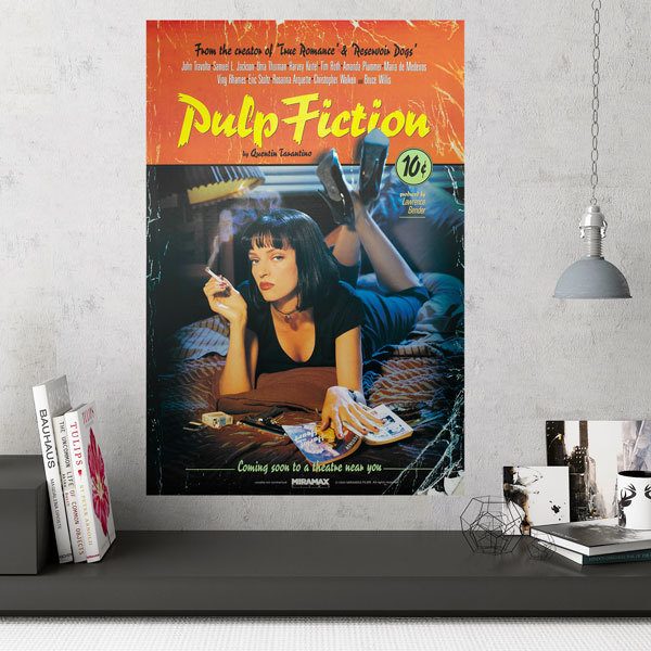 Vinilos Decorativos: Pulp Fiction by Quentin Tarantino