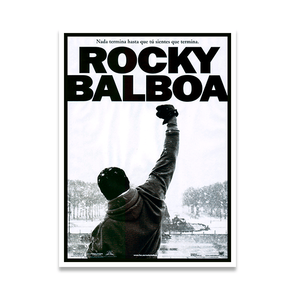 Vinilos Decorativos: Rocky Balboa motivacion 0