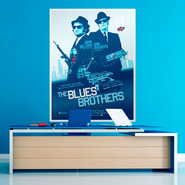 Vinilos Decorativos: The Blues Brothers 1