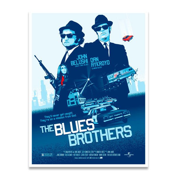 Vinilos Decorativos: The Blues Brothers