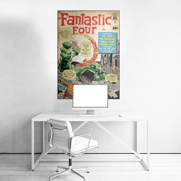 Vinilos Decorativos: Los 4 Fantásticos