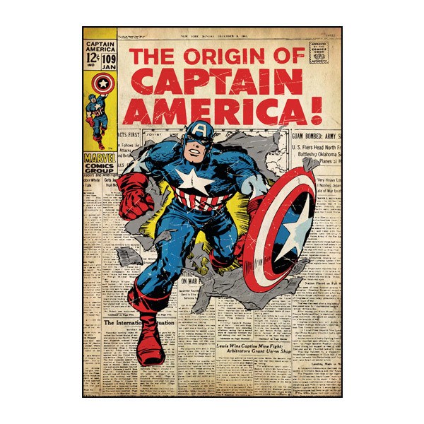 Vinilos Decorativos: Capitán América