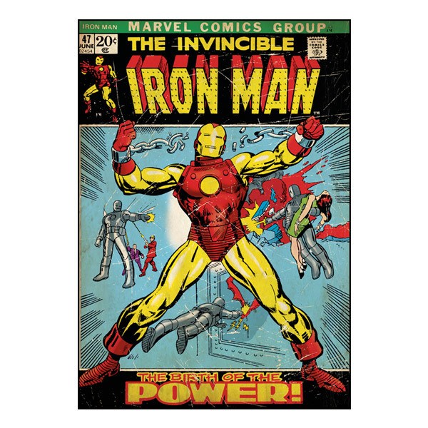 Vinilos Decorativos: El invencible Iron Man