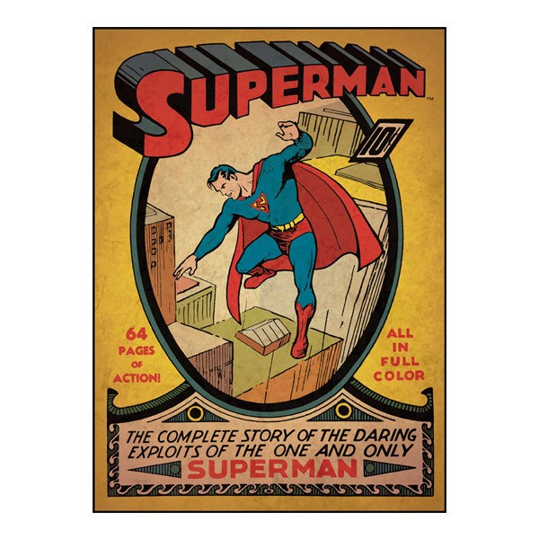 Vinilos Decorativos: Cómic Clásico de Superman