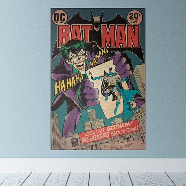 Vinilos Decorativos: Batman y Joker