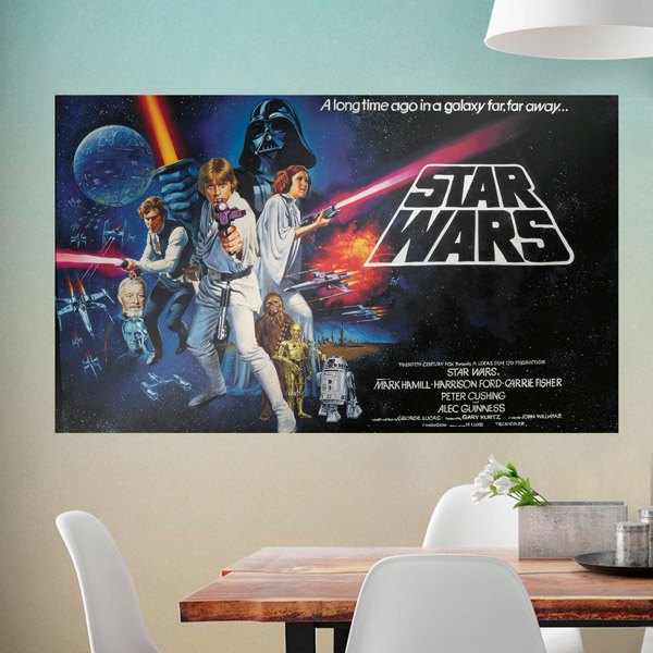 Vinilos Decorativos: Star Wars a Long Time ago