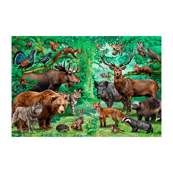 Vinilos Decorativos: Animales del Bosque