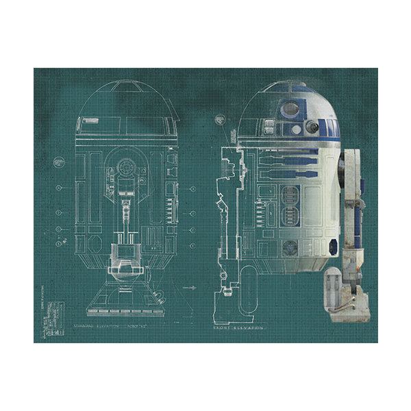 Vinilos Decorativos: Planos R2-D2