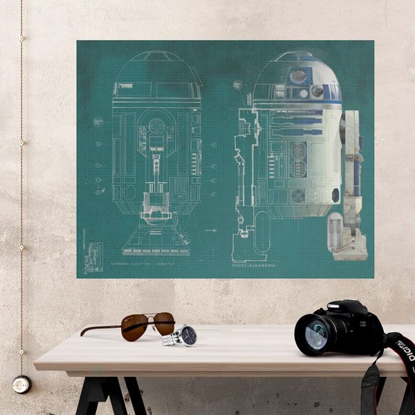 Vinilos Decorativos: Planos R2-D2