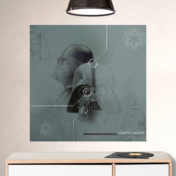 Vinilos Decorativos: Planos Darth Vader