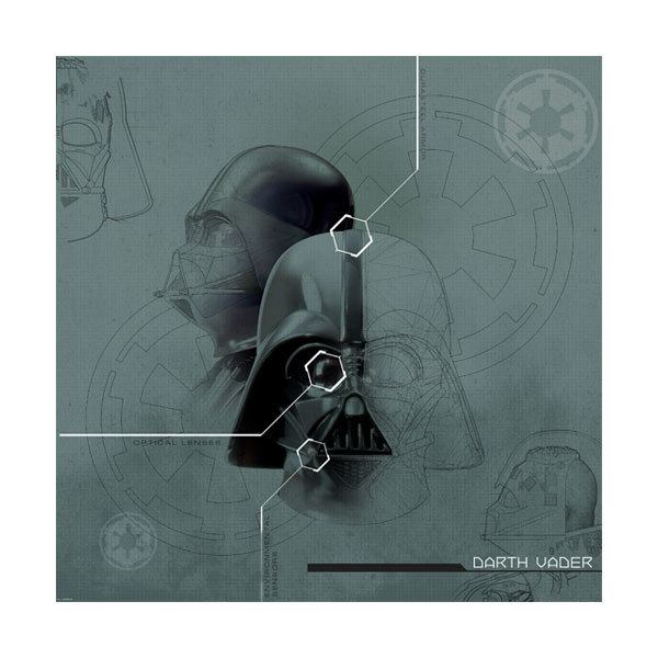 Vinilos Decorativos: Planos Darth Vader