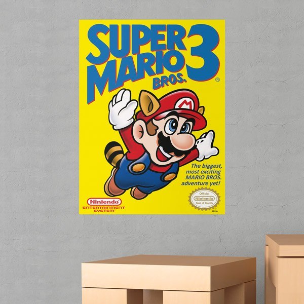 Vinilos Decorativos: Super Mario Bros 3