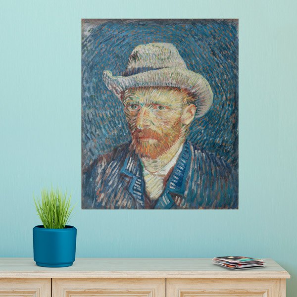 Vinilos Decorativos: Autorretrato de Van Gogh