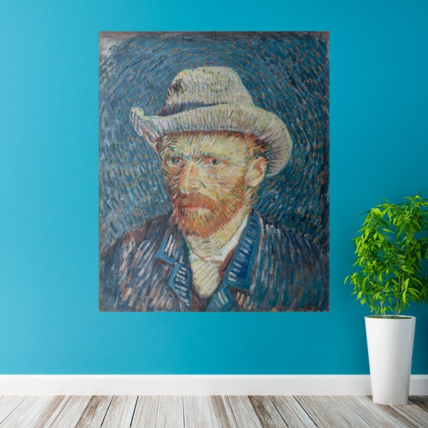 Vinilos Decorativos: Autorretrato de Van Gogh