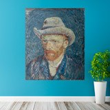 Vinilos Decorativos: Autorretrato de Van Gogh 3