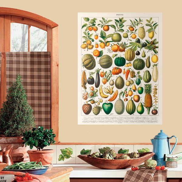 Vinilos Decorativos: Tipos de Frutas